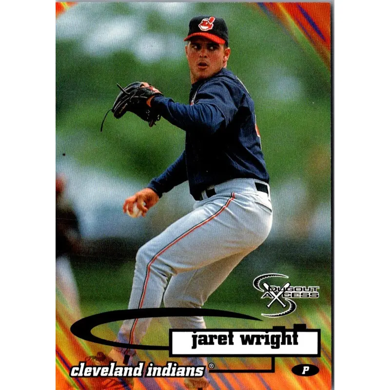 1998 SkyBox Dugout Axcess Jaret Wright #63