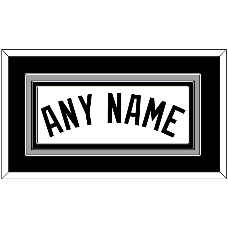 San Antonio Name - Home White (1989-2002) - Triple Mat 2