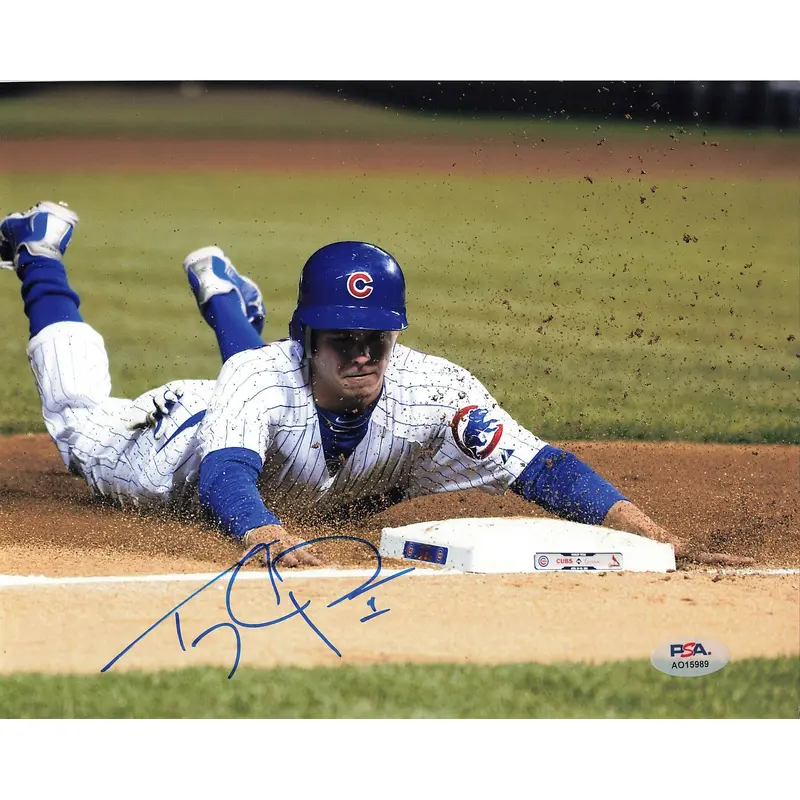 TONY CAMPANA signed 8x10 photo PSA/DNA Chicago Cubs Autographed