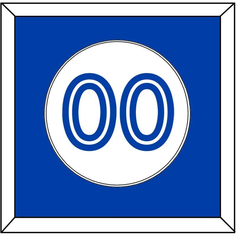 Toronto Number - Home White - Single Mat 1