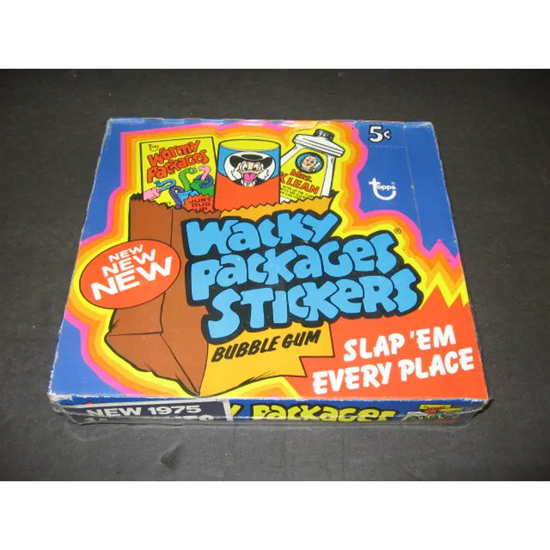 1975 Topps Wacky Packages Unopened Series 14 Wax Box