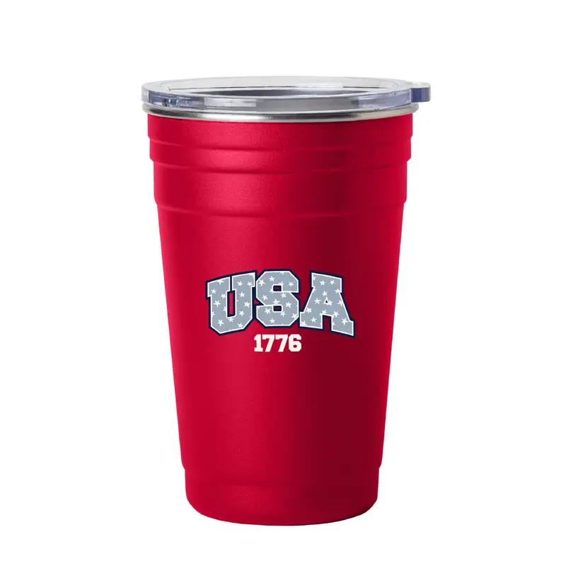 4th of July 22oz Red USA Stainless Cup