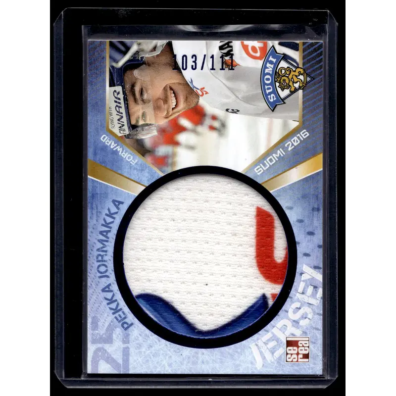 2016 Sereal Team Finland Jerseys - Pekka Jormakka #FIN-JER-013 /111