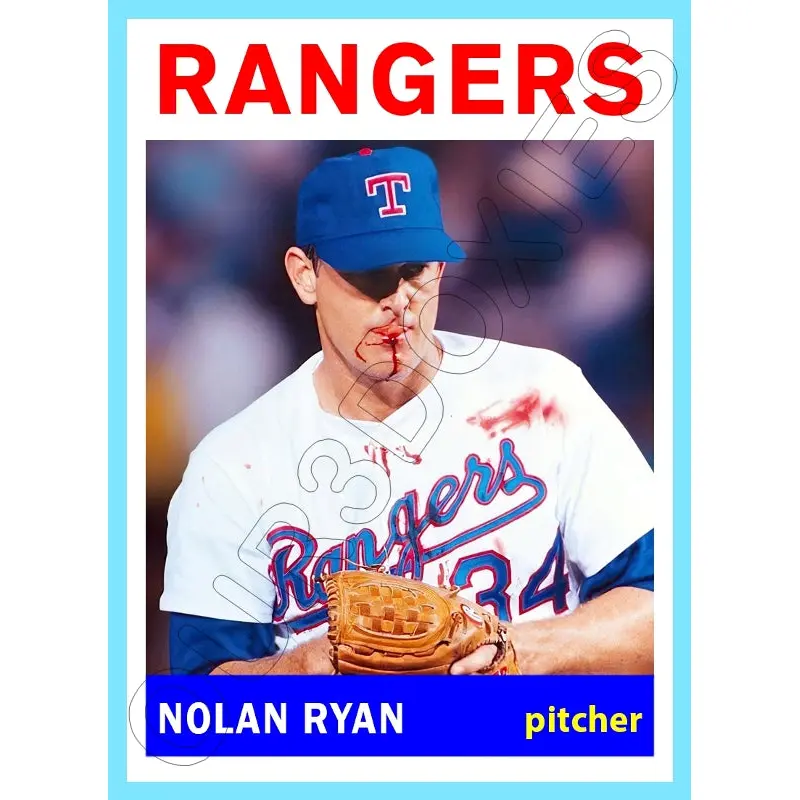 Nolan Ryan 1964 Topps Custom Card - 4384