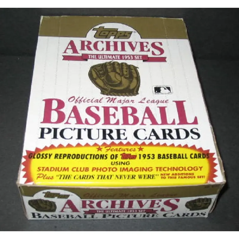 1953 Topps Baseball Archives Box (issued 1991)
