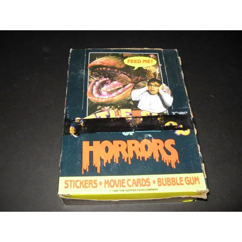 1986 Topps Little Shop of Horrors Unopened Wax Box