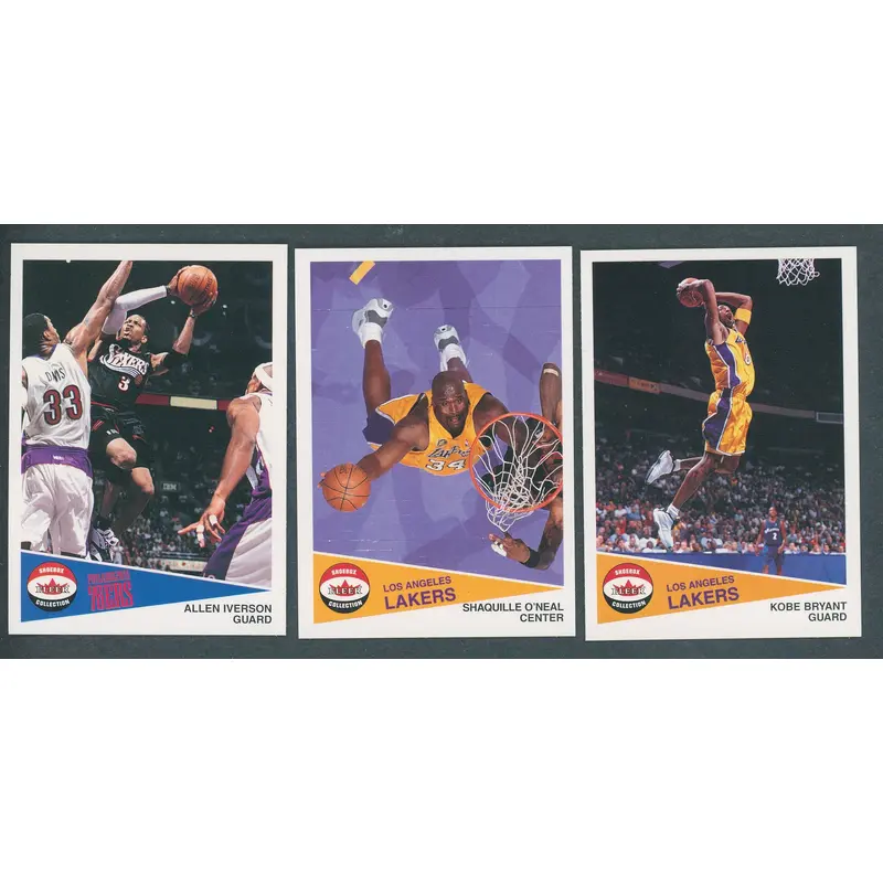 2001/02 Fleer Shoebox Collection Basketball Base Set
