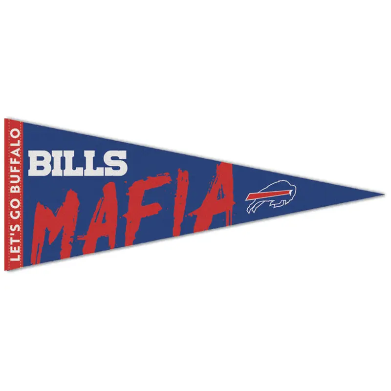 Buffalo Bills "Bills Mafia" Official NFL Football Premium Felt Pennant - Wincraft Inc.