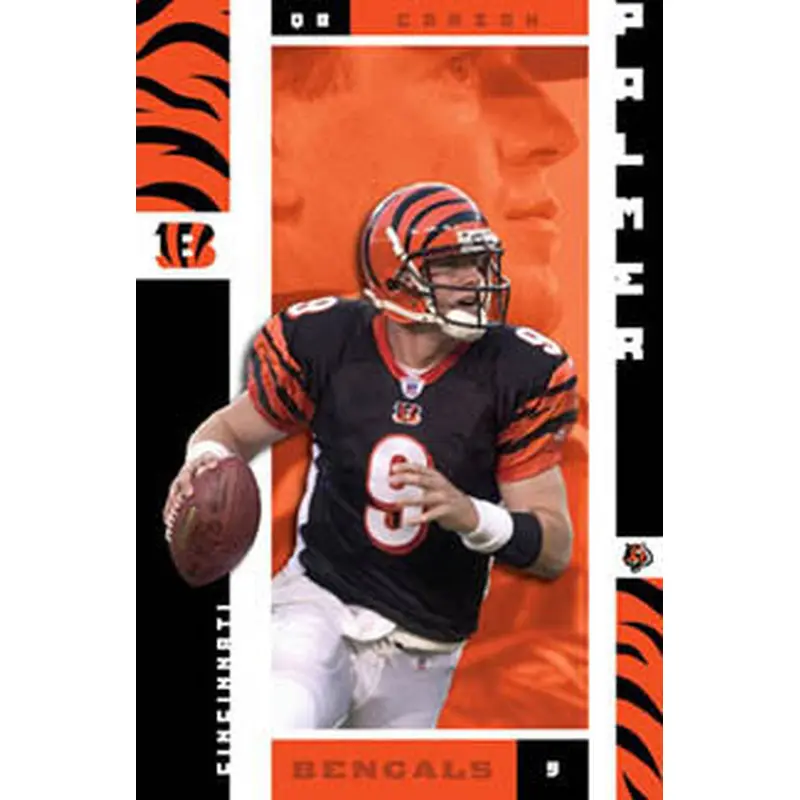Carson Palmer "Tiger" Cincinnati Bengals Poster - Costacos 2004