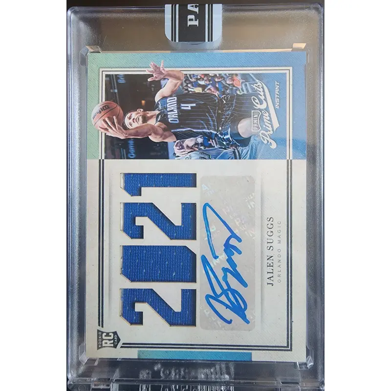 Jalen Suggs 2021 Panini Prime Cuts Jersey Auto RC #6/10