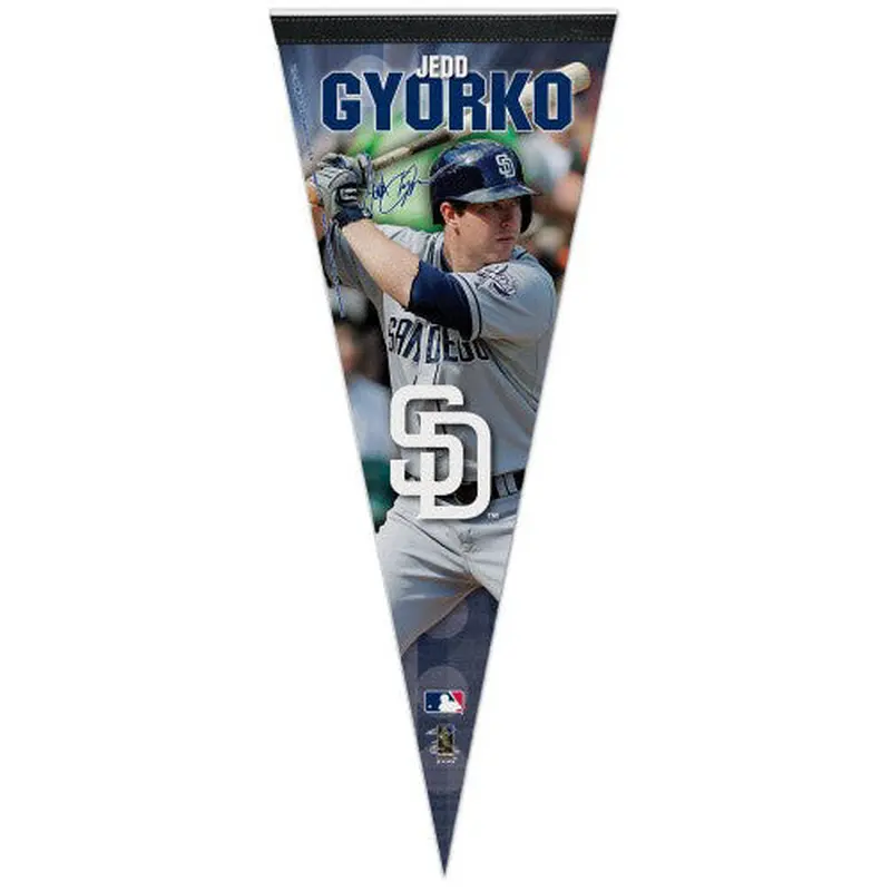 Jedd Gyorko Signature Series San Diego Padres Premium Felt Pennant - Wincraft Inc.