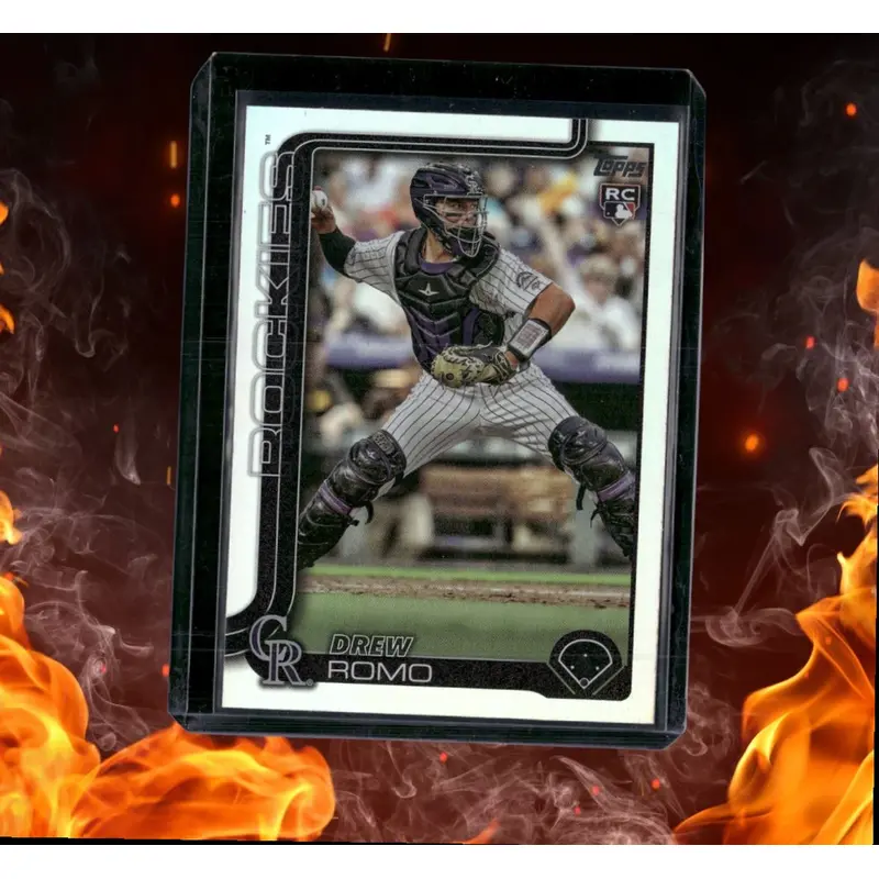 2025 Topps Drew Romo Holo Rookie #296