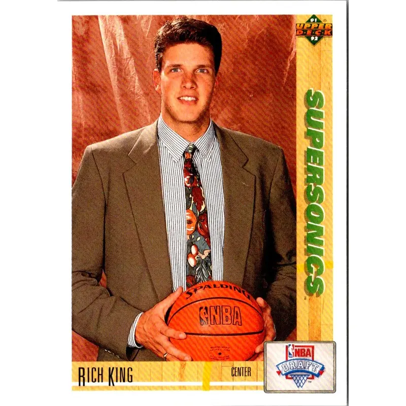 1991 Upper Deck Rich King #8 Rookie