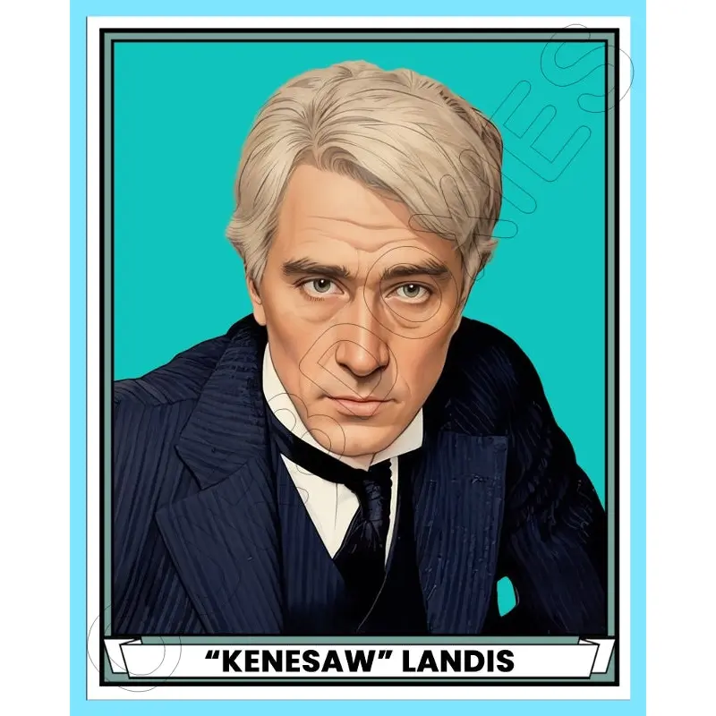 Kenesaw Mountain Landis 1941 Play Ball Custom Card - 3790