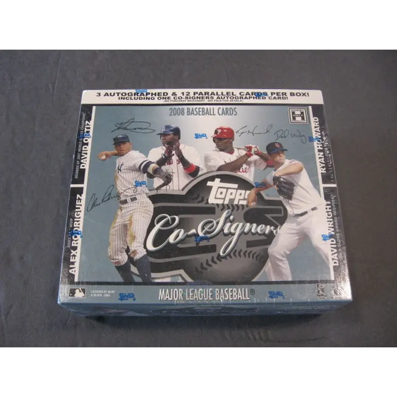 2008 Topps Co-Signers Baseball Box (Hobby)