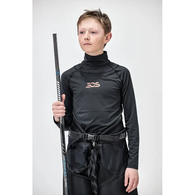 2025 EOS Compression Long Sleeve Shirt with Neck Guard - Junior NGT3J