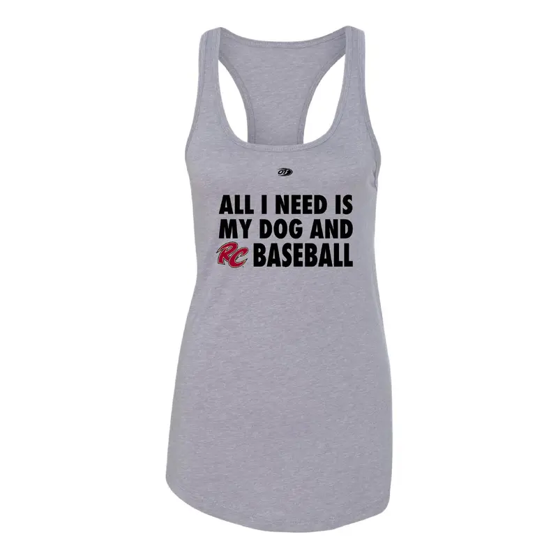 ALL I NEED LADIES TANK, SACRAMENTO RIVER CATS