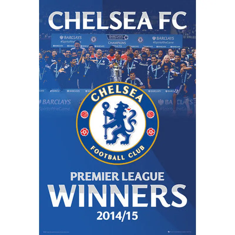Chelsea FC Premier League Winners 2014/15 Official Commemorative Poster - GB Eye (UK)