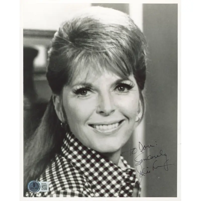 Julie London Emergency! "Sincerely" Authentic Signed 8x10 Photo BAS #BM33990