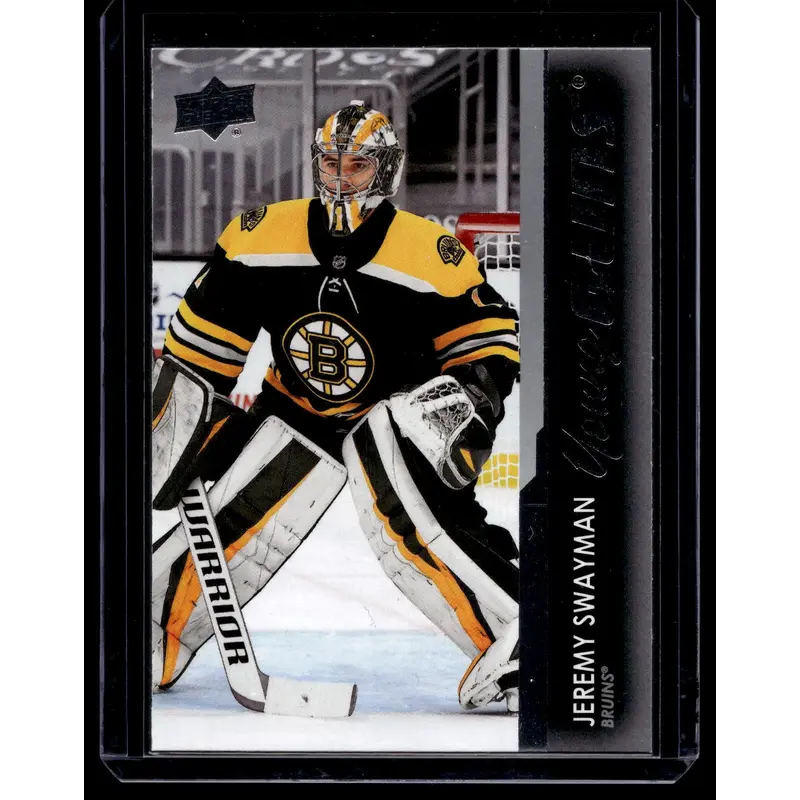 2021-22 Upper Deck - Young Guns - Jeremy Swayman #226 RC