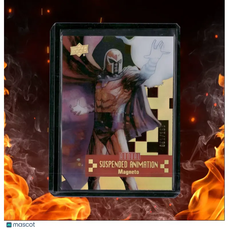 2022 Upper Deck Marvel Annual Magneto Suspended Animation Gold 051/199 #4