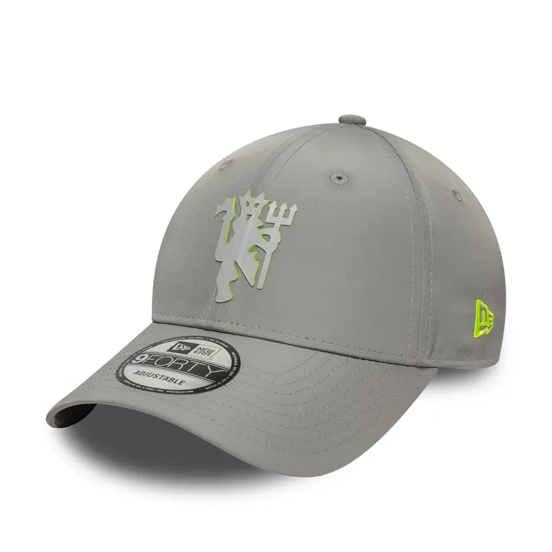 Manchester United FC HD Keyline Grey 9FORTY Adjustable Cap
