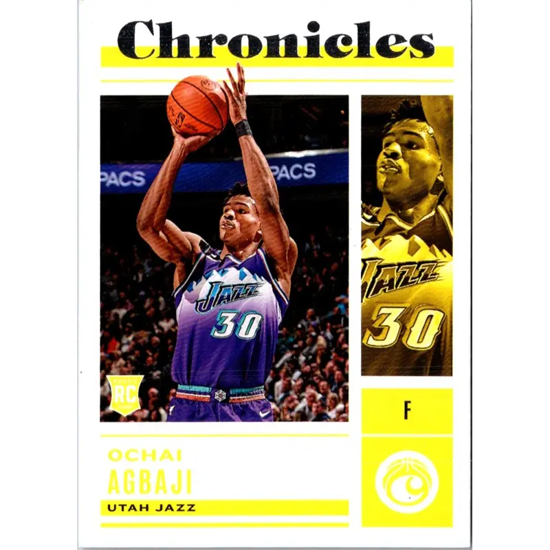 2022 Panini Chronicles Ochai Agbaji #32 Rookie