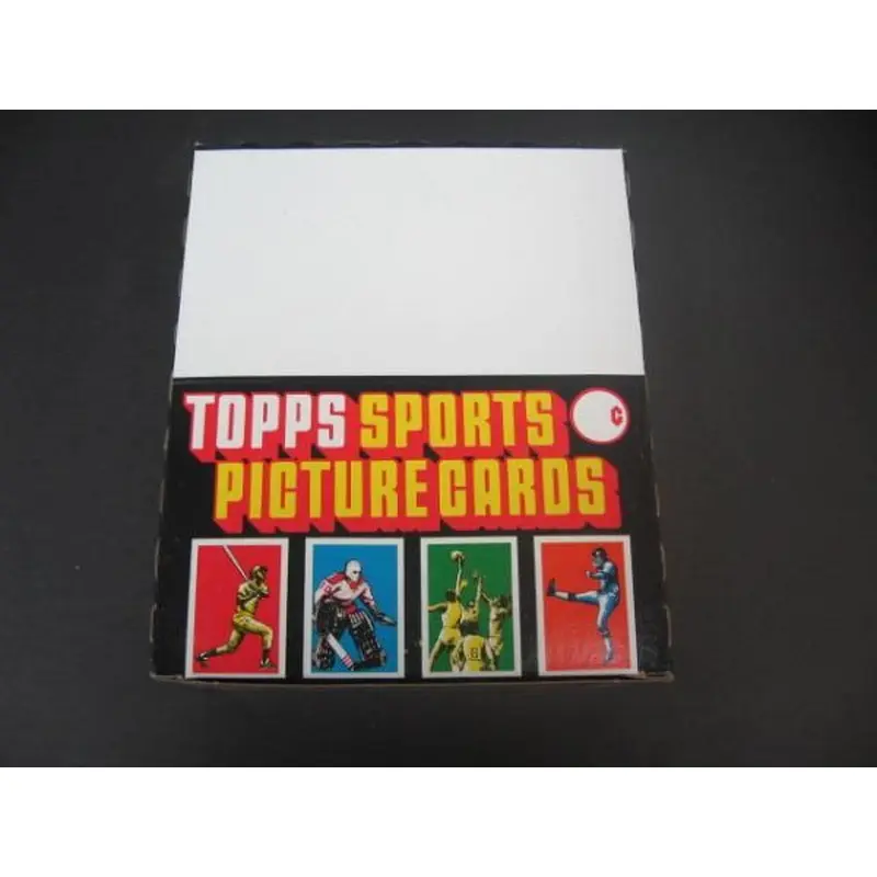 1987 Topps Football Unopened Rack Box