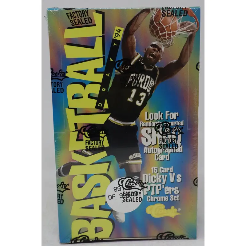 1994/95 Classic Draft Picks Basketball Box (36/10)