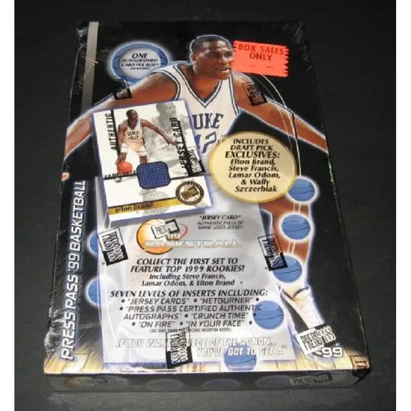 1999 1999/00 Press Pass Basketball Box (36/4)