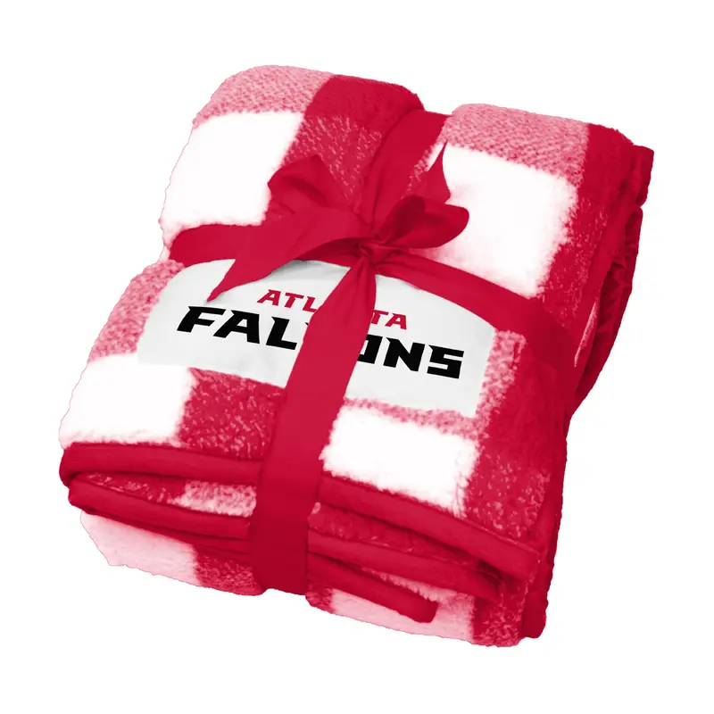 Atlanta Falcons Buffalo Check Frosty Fleece