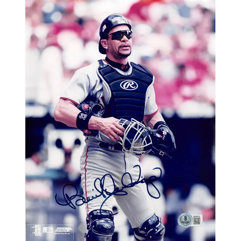 Giants Benito Santiago Authentic Signed 8x10 Photo Autographed BAS #BQ96314