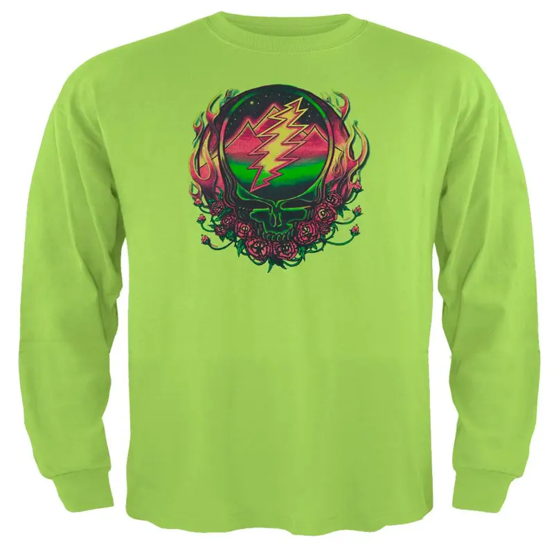 Grateful Dead - Scarlet SYF Light Green Toddler Long Sleeve T-Shirt