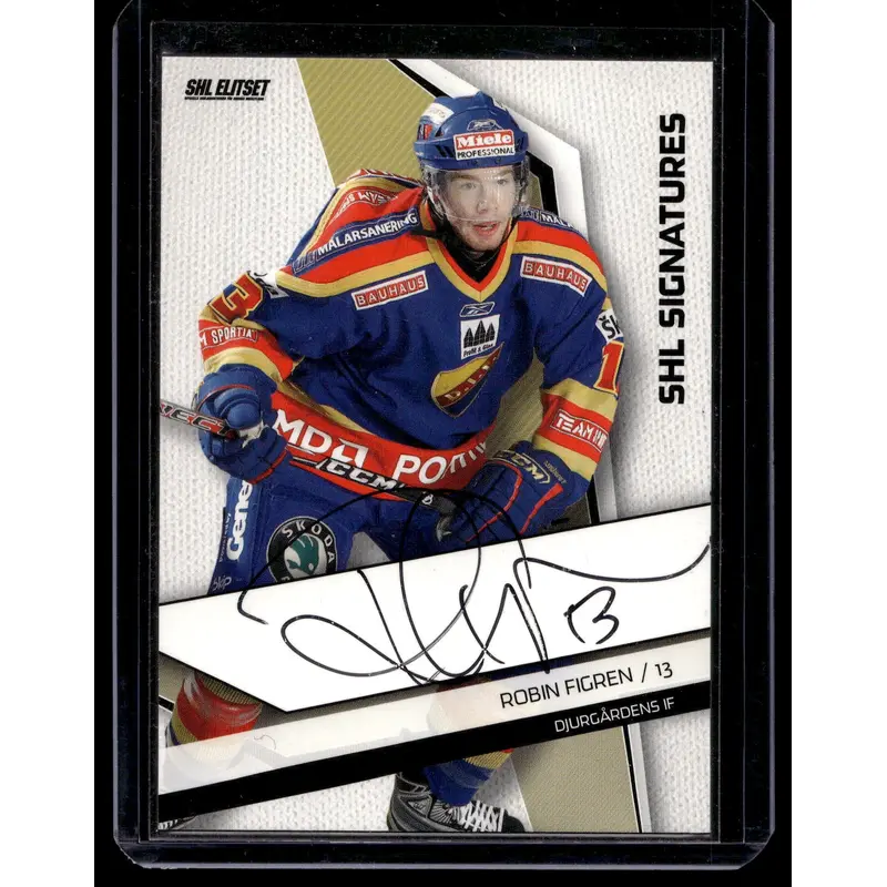 2009-10 SHL Signatures - Robin Figren