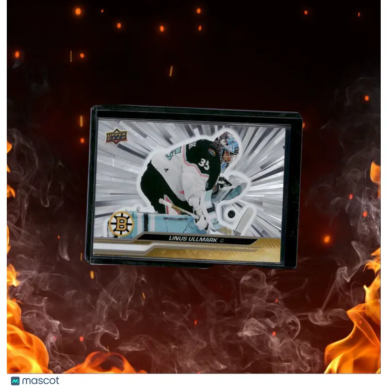 2023-24 Upper Deck Linus Ullmark Outburst Silver #664