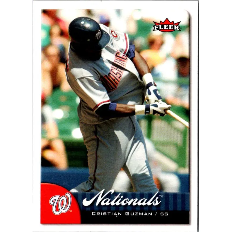 2007 Fleer Cristian Guzman #10
