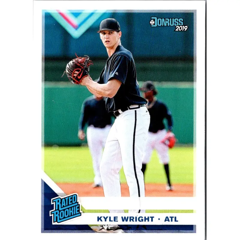 2019 Donruss Kyle Wright #44 Rookie