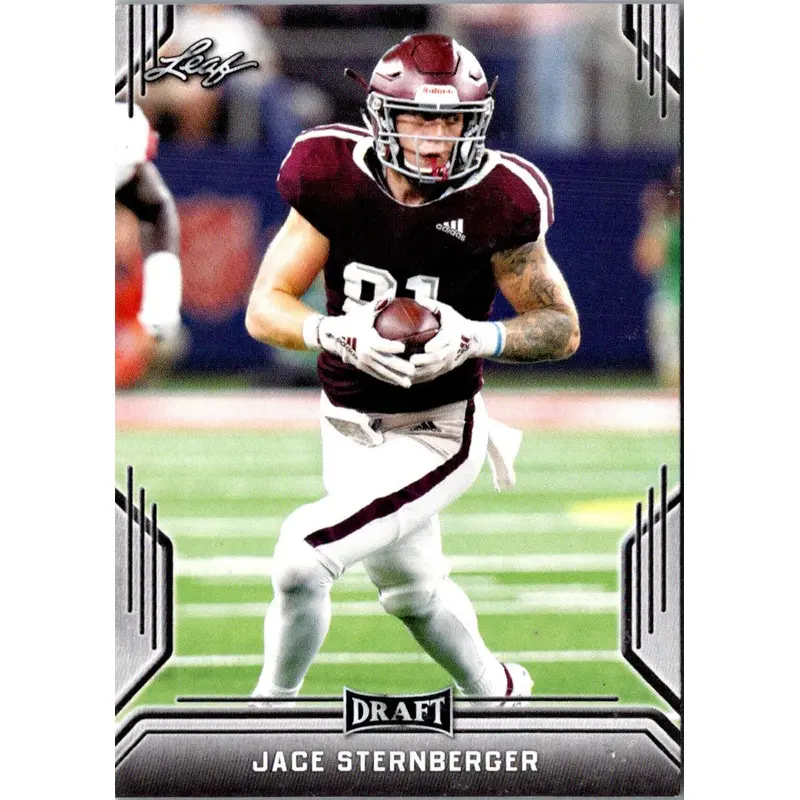 2019 Leaf Draft Gold Jace Sternberger #35