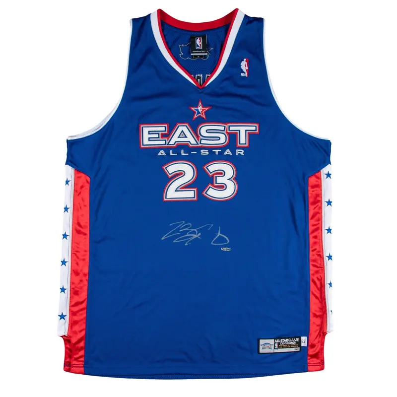 Beautiful Lebron James Signed 2005 First All Star Game Jersey Upper Deck UDA COA