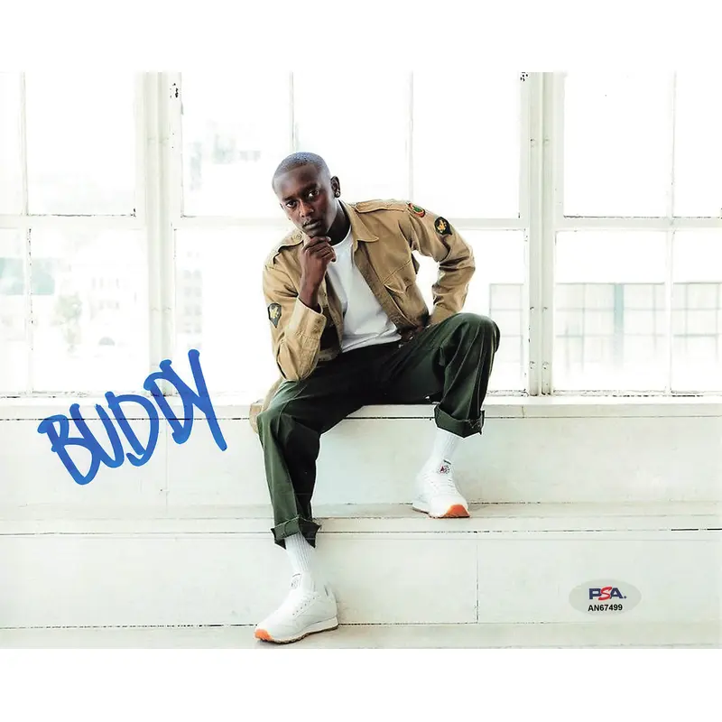 Buddy signed 8x10 photo PSA/DNA Autographed Musician