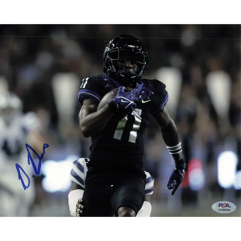 Derius Davis signed 8x10 photo PSA/DNA Autographed TCU