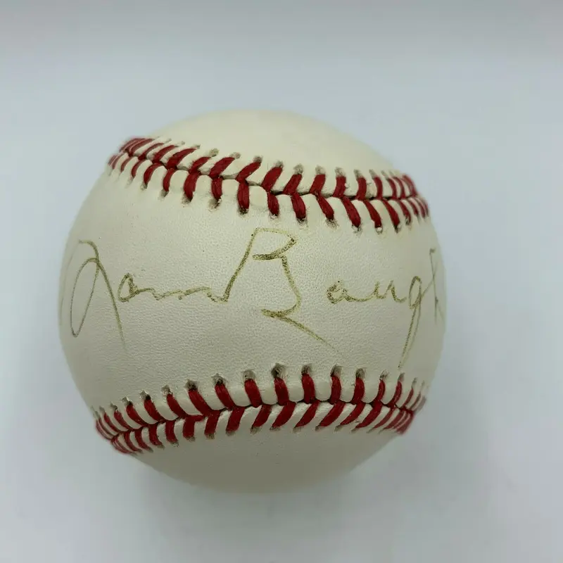 Sammy Baugh NFL Signed Autographed Official National League Baseball JSA COA