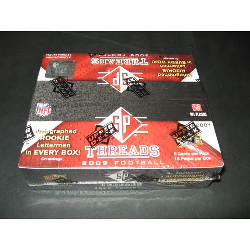 2009 Upper Deck SP Rookie Threads Football Box (Hobby)