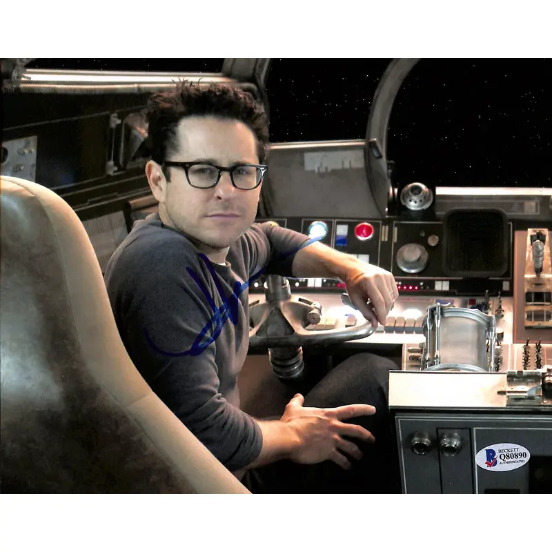 J.J Abrams Star Wars Authentic Signed 8x10 Photo Autographed BAS #Q80890