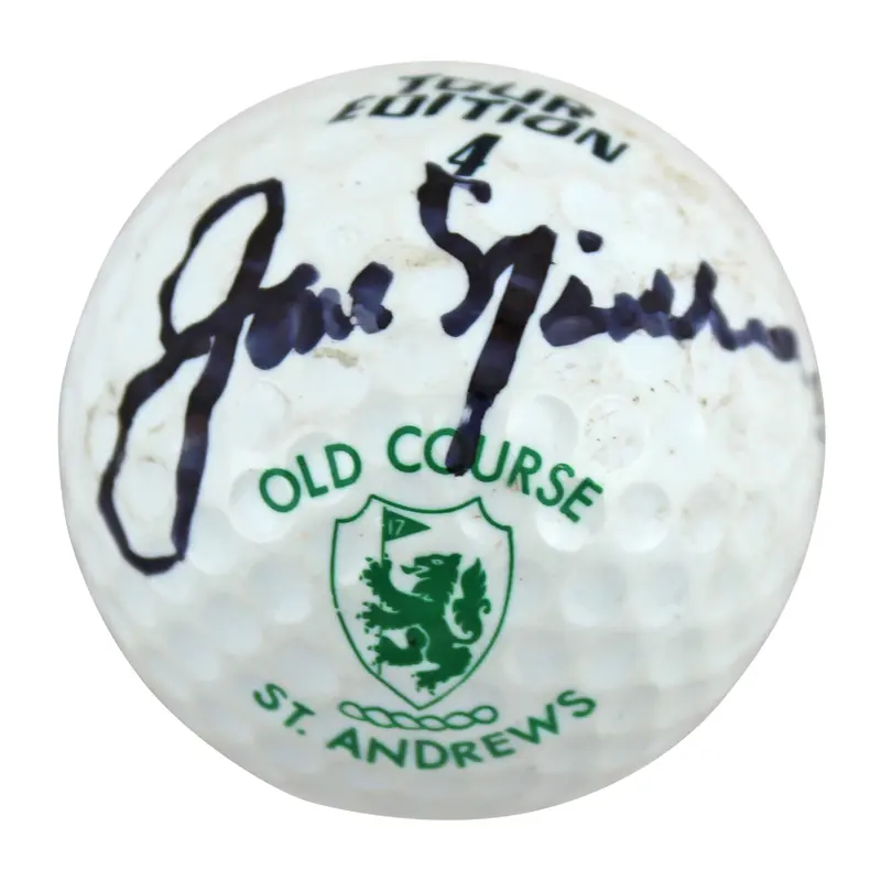 Jack Nicklaus Authentic Signed St. Andrews Old Course Logo Golf Ball JSA BB15064