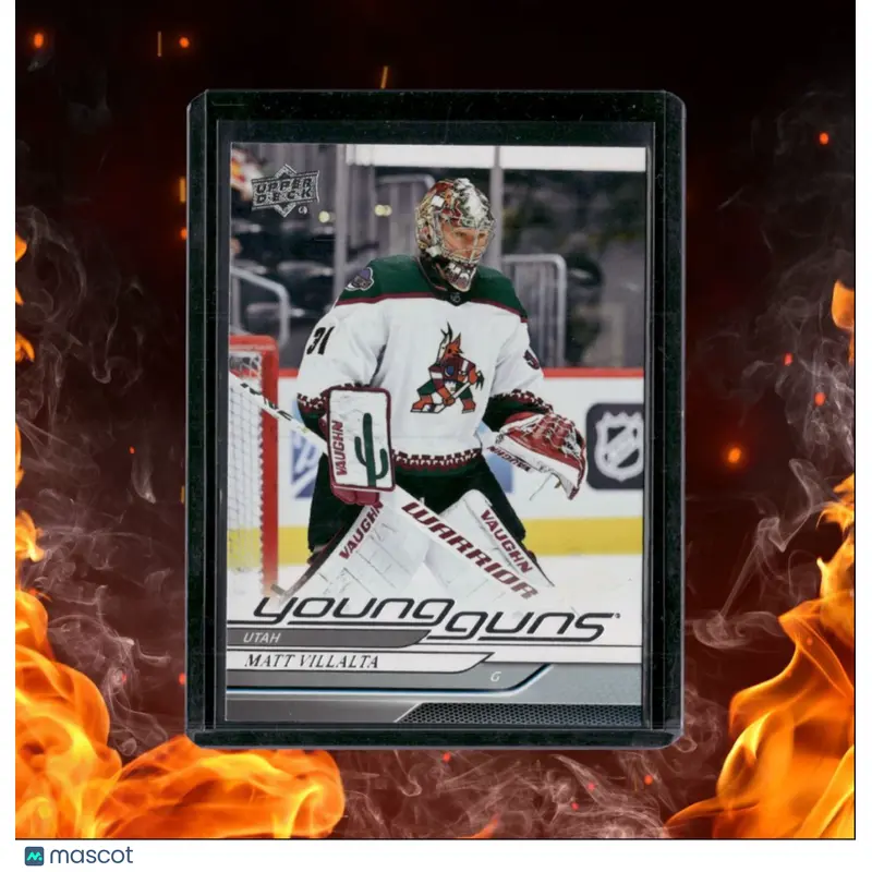 2024-25 Upper Deck Matt Villalta Young Guns Rookie #217