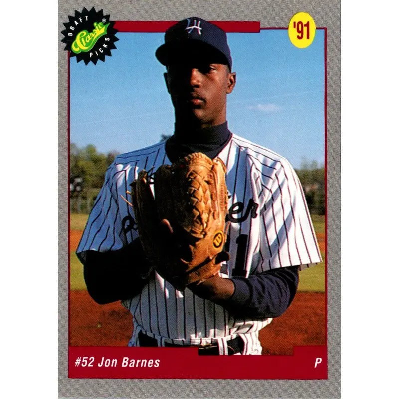 1991 Classic Draft Picks Jon Barnes #47