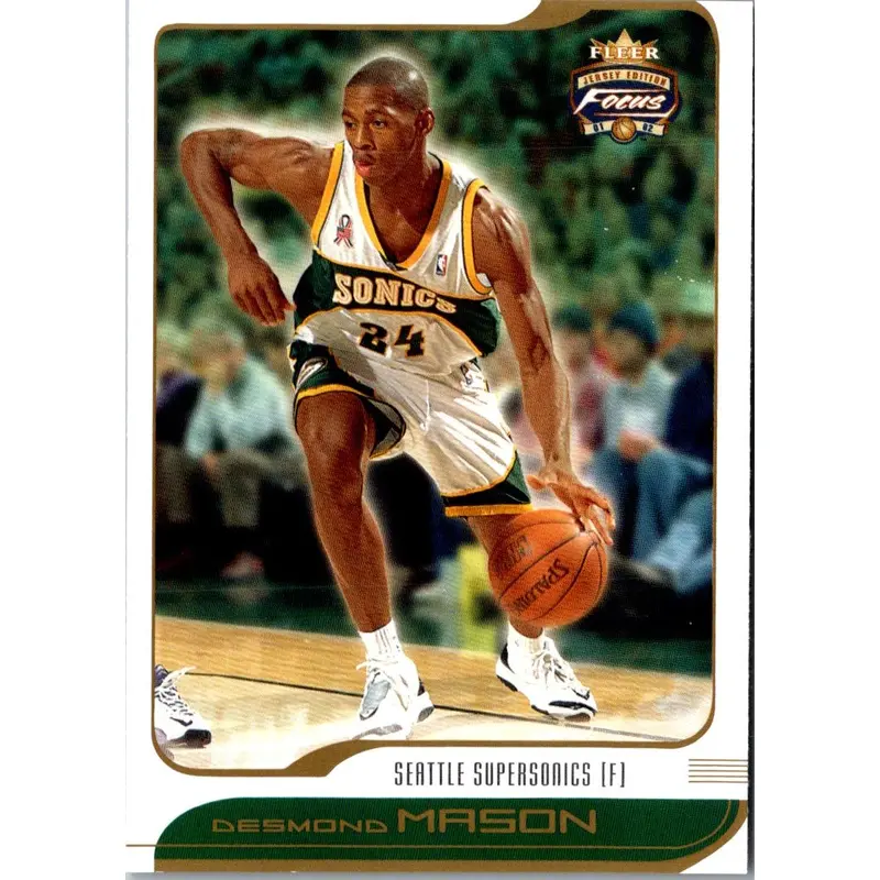 2001 Fleer Focus Desmond Mason #81