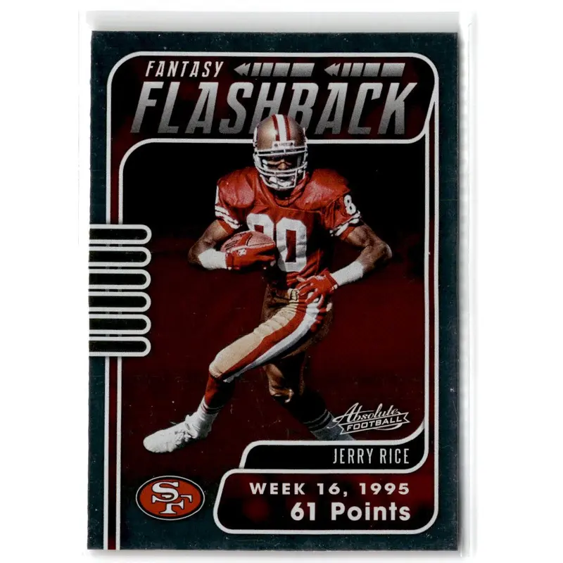 2020 Panini Absolute Fantasy Flashback Jerry Rice #FF-JR