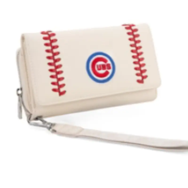 Chicago Cubs Montana West Faux Leather Wristlet
